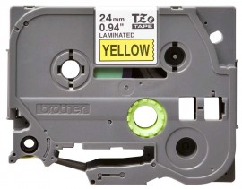 Brother TZE651G Black on Yellow Tape for the P-Touch, 0.94&amp;quot; x 26.25'-