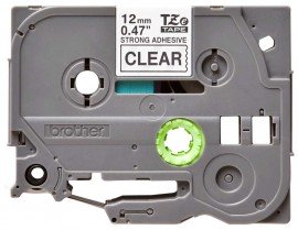 Brother TZES151 Black on Clear Tape with extra strength adhesive, 0.94&amp;quot; x 26.25&#039;-