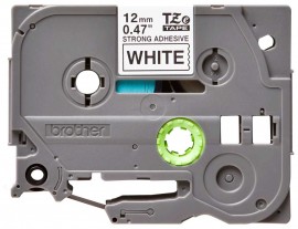 Brother TZES231G Black on White Tape with extra strength adhesive, 0.47&amp;quot; x 26.25&#039;-