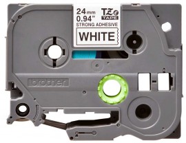 Brother TZES251 Black on White Tape with extra strength adhesive, 0.94&amp;quot; x 26.25&#039;-