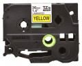 Brother TZES661 Black on Yellow Tape with extra strength adhesive, 1.4&amp;quot; x 26.25&#039;-