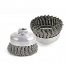Brush Research BUS414 Knot Wire Brush, single row, 4"-