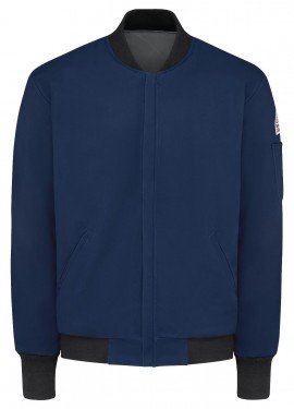 Bulwark JET2 Men&#039;s Midweight Excel FR Team Jacket, navy, medium-