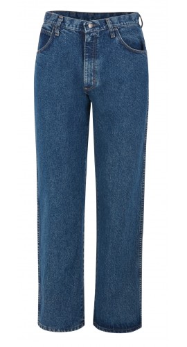 Bulwark PEJ6SW Men&#039;s Loose FR Stonewashed Jean, Size 34-
