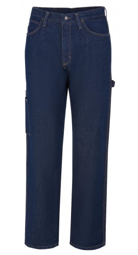 Bulwark PEJ8 Men's Heavyweight Excel FR Denim Dungaree, blue denim, 48/34-