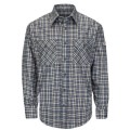 Bulwark SLD6 Men's Lightweight FR Plaid Uniform Shirt, regular, 3xl-