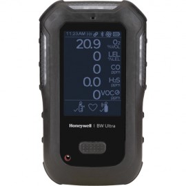 Honeywell BW Ultra Five Multi-Gas Detector with pump, O&lt;sub&gt;2&lt;/sub&gt;/LEL/H&lt;sub&gt;2&lt;/sub&gt;S/CO/VOCs, black-