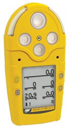BW GasAlertMicro 5 Gas Detector Series-