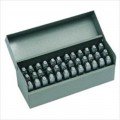 C. H. Hanson 20624 Letter and Number Stamp Set, 1/8", steel-