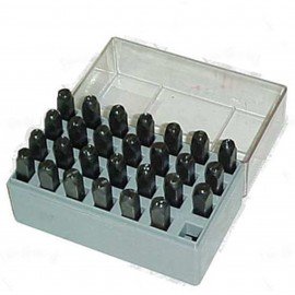 C. H. Hanson 25250 Letter Stamp Set, reversed, 3/16"-