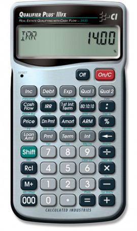 Calculated Industries 3430 Qualifier Plus IIIfx-