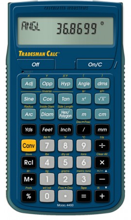 Calculated Industries 4400 Tradesman Calc-