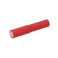 Cal Test Electronics CT3878-2 Magnetic Connector with 0.2&amp;quot; straight sheathed banana jack, 0.27&amp;quot;, red-