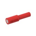 Cal Test Electronics CT3879-2 Magnetic Connector with 0.2&amp;quot; straight sheathed banana jack, 0.35&amp;quot;, red-