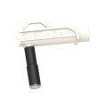 Cal Test Electronics CT3883-9 Magnetic Connector with 0.2&amp;quot; right-angle sheathed banana jack, 0.35&amp;quot;, white-