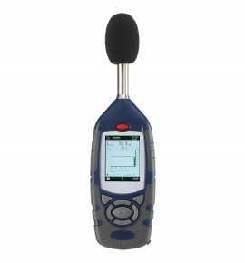 Casella 63x Series Sound Level Meter Kit with statistical values, 1/1 and 1/3 octave band, class 1-