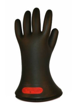 Cementex IG00-11-10R Rubber Insulating Glove, Class 00, 11&amp;quot;, Size 10, Red-