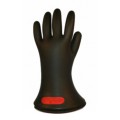 Cementex IG00-11-8R Rubber Insulating Glove, Class 00, 11&amp;quot;, Size 8, Red-