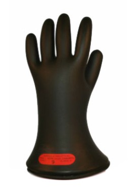 Cementex IG0-11-10R Rubber Insulating Glove, Class 0, 11&amp;quot;, Size 10, Red-