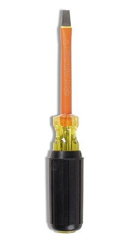 Cementex Y4-CG Mechanic's Tip Screwdriver, 0.25 x 4.5&amp;quot;-