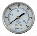 Chem Oil 101D-254zd Pressure Gauge, 0 to 60 psi, lower mount-