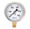 Chem Oil 200L-254A Liquid Fillable Gauge, 0 to 30&amp;quot; Hg, 2.5&amp;quot; dial-