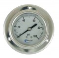Chem Oil 202L-158C Liquid Fillable Gauge, 0 to 30 psi, 1.5&amp;quot;dial-