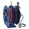 Coxreels C-L350L-5012L-X Air/Electric Combo Reel without hose and cord, 3/8&amp;quot; ID, 300 psi-