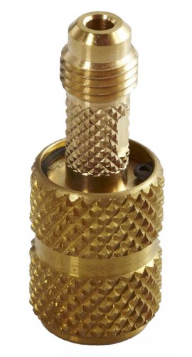 CPS AB410A MICRO-SEAL Quick Coupler, 5/16in SAE (1/2in-20 UNF) Female x 1/4in SAE Male-