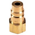 CPS AD12B Brass Adapters, Auto 1/2in ACME Female x Low-Side R-134a, 100-Pack-