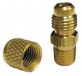 CPS AD24B Adapters, 1/4in SAE Male x 1/8in MNPT, 100-Pack-