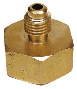 CPS AD41B Tank Adapters, 3/4in-14 x 1/4in SAE Male, 125lbs, 100-Pack-