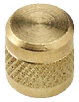CPS AVC410 Brass Caps, 5/16in (1/2in-20 UNF), R-410A, 10-Pack-
