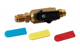 CPS BVM3 Ball Valve Hose Adapter, 1/4in SAE Male x 1/4in SAE Male-