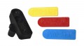 CPS BVXH Ball Valve Handles With Red, Blue and Yellow Inserts, 3-Pack-