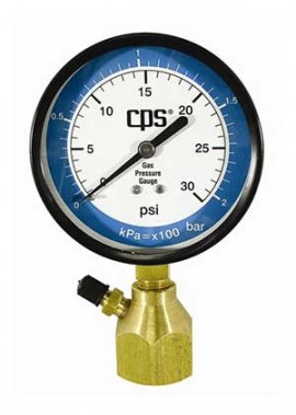 CPS GT3 Fuel Oil/Gas Test Kit with Gauges, Fittings and Case-