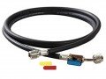 CPS HP5BKEZ BlackMax Black and Chrome Ball Valve Charging Hose-