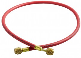 CPS HS3R Standard Refrigerant Charging Hose, 3ft, Red-