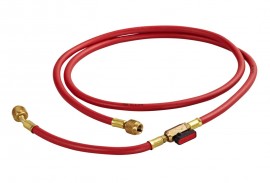 CPS HS6RL Standard Charging In-Line Ball Valve Hose, 6ft, Red-