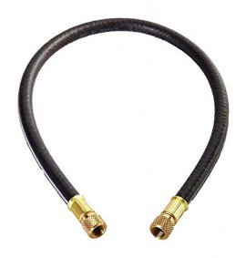 CPS HV6E Black Vacuum Hose, 6in, 3/8in Fittings-