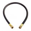 CPS HV6E Black Vacuum Hose, 6in, 3/8in Fittings-