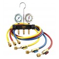 CPS MBDP5E Manifold and Gauge Set with 5&#039; Premium Hoses-