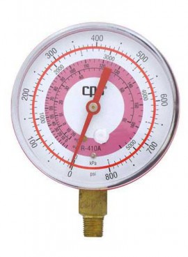 CPS RGBH High-Pressure Gauge, R-410A, 2.5in-