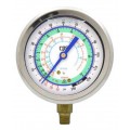 CPS RGD3L Low-Pressure Gauge, R-134a/R-22/R-404A, Oil-Filled-