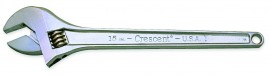 Crescent AC36CVS Adjustable Wrench with cushion grip, 6", 0 to 0.94" jaw capacity-