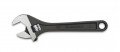 Crescent AT26VS Adjustable Black Oxide Wrench, 6", SAE/Metric-