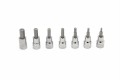 Crescent CBSS1N 7-Piece Hex Bit Socket Set, 0.37&quot; driver, Metric-