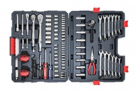 Crescent CTK148MPN 148-Piece General-Purpose Tool Set, 0.25&quot; to 0.5&quot; drivers, SAE/Metric-