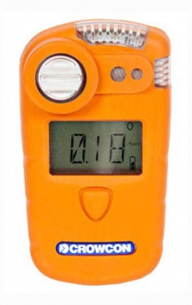 Crowcon GS-CQ-A-001 Gasman Nitric Oxide Single-Gas Monitor, 0 to 100ppm -