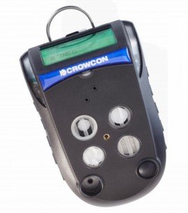 Crowcon Gas-Pro TK Multi-Gas Detector Pumped with flow plate, hydrogen sulfide (0 to 1000 ppm), methane IR dual range-